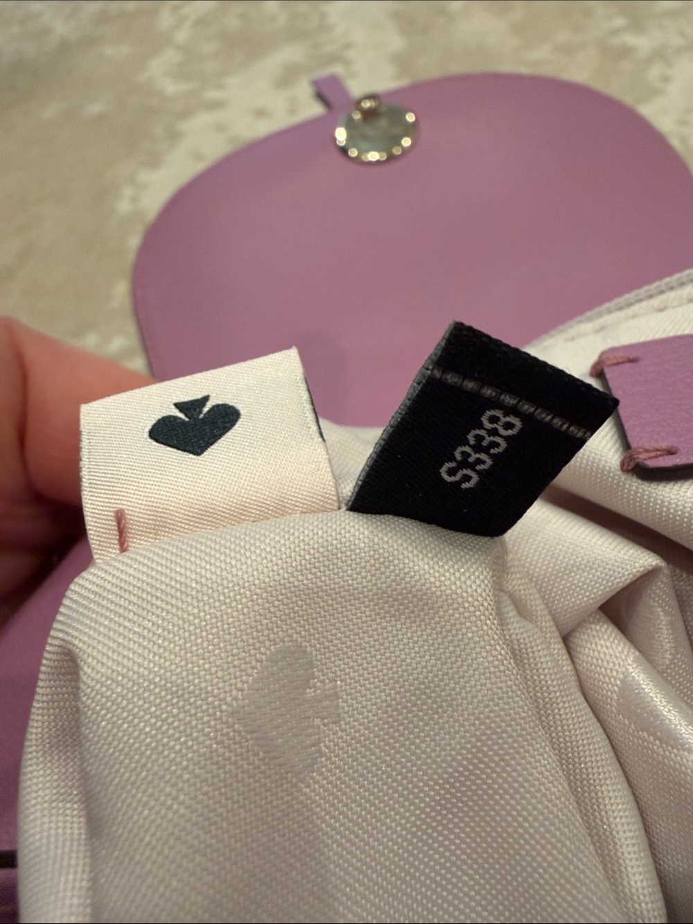 Kate spade Lilac purple backpack - Picture 13 of 14